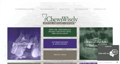 Desktop Screenshot of chewswisely.com